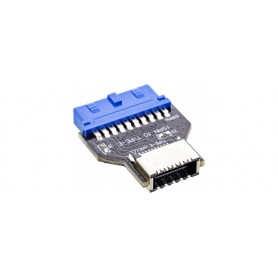 InLine® USB 3.0 Mainboard to USB 3.2 Type-E Key-A Adapter internal