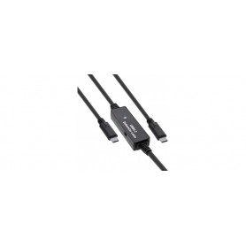 InLine® USB 3.2 Gen.1 active cable, USB-C male to USB-C male, 5m