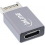 InLine® USB 3.2 adapter, internal USB-E front panel male to USB-C female