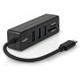 Hub USB | 1x USB-C™ | 3x USB A Femelle | 5-Port port(s) | USB 3.2 Gen 1 | Alimenté par port USB | 5 Gbps | SD & MicroSD