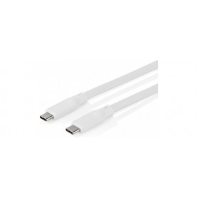 Câble USB | USB 3.2 Gen 1 | USB-C™ Mâle | USB-C™ Mâle | 60 W | 4K@60Hz | 5 Gbps | Plaqué nickel | 1.50 m | Rond | Silicone | Bla