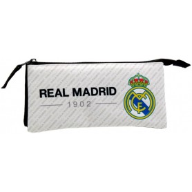 Real Madrid triple pencil case