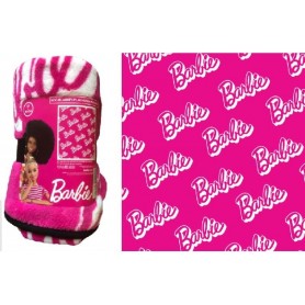 Barbie coral blanket