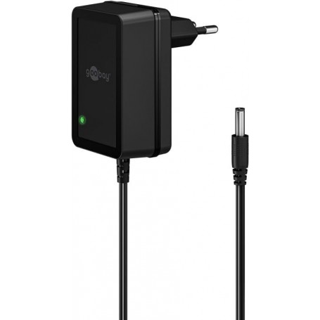 12 V Alimentation (18 W / 1,5 A)avec fiche coaxiale de 5,5 mm x 2,1 mm