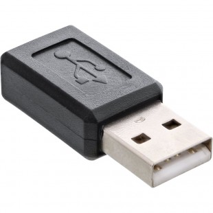 Adaptateur InLine® Micro-USB, USB A mâle à Micro-USB B femelle