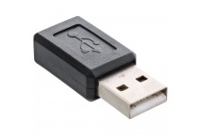 Adaptateur InLine® Micro-USB, USB A mâle à Micro-USB B femelle