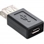 Adaptateur InLine® Micro-USB, USB A femelle à Micro-USB B femelle