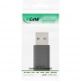 Adaptateur InLine® USB 2.0, USB-A mâle à USB Type-C femelle