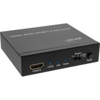 Extracteur InLine® HDMI vers RCA Audio Toslink Audio et HDMI