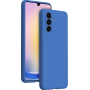 Coque Silicone Soft Touch Galaxy A05s Bleu