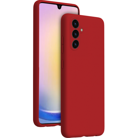 Coque Silicone Soft Touch Galaxy A05s Rouge