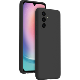 Coque Silicone Soft Touch Galaxy A25 Noir
