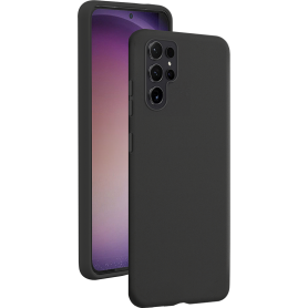 Coque Silicone Soft Touch Galaxy S24 Ultra Noir