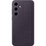Coque silicone avec lanière G S24+ Violet foncé