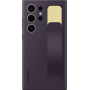 Coque silicone avec lanière G S24ULTRA Violet F