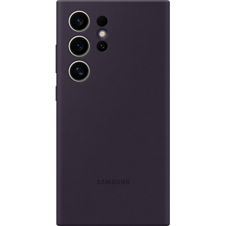 Coque Silicone G S24ULTRA Violet foncé