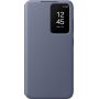 Etui Smart View avec porte-carte G S24 Violet