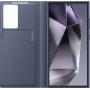 Etui Smart View avec porte-carte G S24ULTRA Violet
