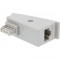 Adaptateur DSL InLine® TAE-F, fiche TAE-F à une prise RJ45, 8P2C pour Fitzbox, gris