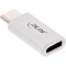 Adaptateur InLine® USB 3.1, type C mâle à C femelle, argent