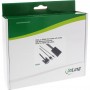 InLine® Converter Entrée audio VGA + HDMI vers HDMI Prise audio VGA + 3,5 mm