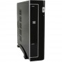 Boîtier PC LC-Power Mini-ITX 1370BII, 2 x ports USB-3.0, avec bloc d'alimentation de 90 W, noir