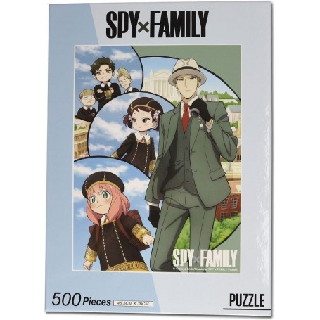 Spy x Family Puzzle Go to School (500 pièces)