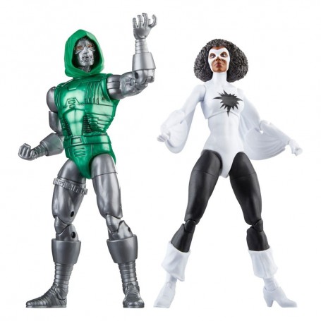 Avengers: Beyond Earth\'s Mightiest Marvel Legends figurines Captain Marvel vs. Doctor Doom 15 cm