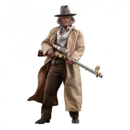 Retour vers le futur III figurine Movie Masterpiece 1/6 Doc Brown 32 cm