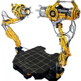 Iron Man 2 accessoires pour figurines Accessories Collection Series Iron Man Suit-Up Gantry