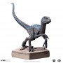 Jurassic World Icons statuette Velociraptor Blue 9 cm