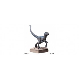 Jurassic World Icons statuette Velociraptor Blue 9 cm