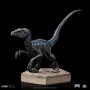 Jurassic World Icons statuette Velociraptor Blue 9 cm