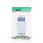 InLine® Adaptateur de composant logiciel enfichable Keystone à fibre optique blanc, duplex LC / LC, SM, manchon en céramique, bl