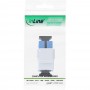 Adaptateur de composant logiciel enfichable Keystone à fibre optique InLine®, blanc, simplex SC / SC, SM, bleu, manchon en céram