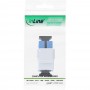 Adaptateur de composant logiciel enfichable Keystone à fibre optique InLine®, blanc, simplex SC / SC, SM, bleu, manchon en céram
