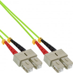 Câble duplex optique en fibre InLine® SC / SC 50 / 125µm OM5 20m