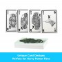 Harry Potter jeu de cartes à jouer Serpentard