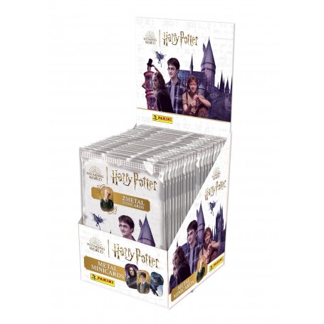 Harry Potter mini-cartes en métal présentoir boosters (25)