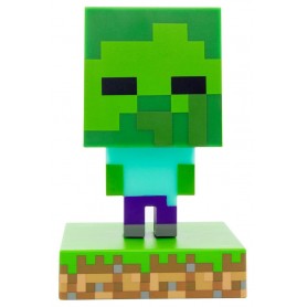 Minecraft veilleuse 3D Icon Zombie