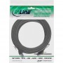 Câble de raccordement rond InLine® Slim U / FTP Cat.6A noir 7.5m