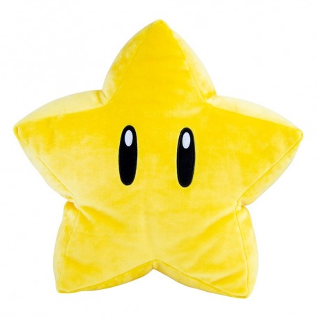 Super Mario peluche Mocchi-Mocchi Point Méga - Super étoile 30 cm