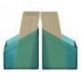 Ultimate Guard Boulder Deck Case 80+ taille standard Malachite
