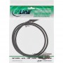 Câble de raccordement InLine®, extension S / FTP PiMF Cat.6 250 MHz, sans halogène, noir 5m