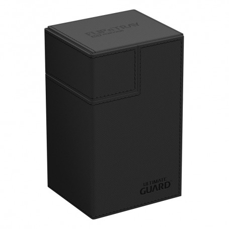Ultimate Guard Flip'n'Tray 80+ XenoSkin Monocolor Noir