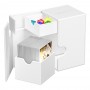 Ultimate Guard Flip'n'Tray 100+ XenoSkin Monocolor Blanc