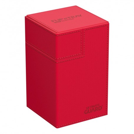 Ultimate Guard Flip'n'Tray 100+ XenoSkin Monocolor Rouge