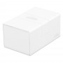 Ultimate Guard Twin Flip'n'Tray 160+ XenoSkin Monocolor Blanc