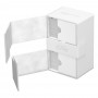 Ultimate Guard Twin Flip'n'Tray 160+ XenoSkin Monocolor Blanc