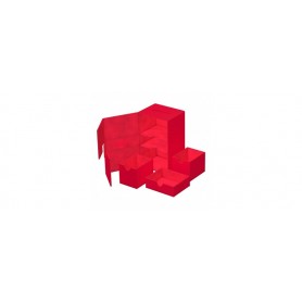Ultimate Guard Twin Flip'n'Tray 160+ XenoSkin Monocolor Rouge